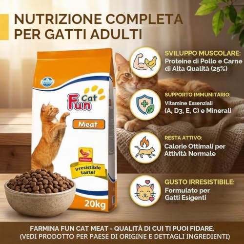 Farmina Matisse Crocchette Gatto Adulti 20 Kg