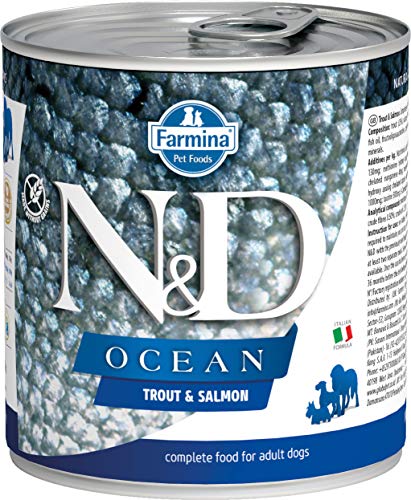 Farmina N&D Ocean Trota Salmone Umido Cane 285 g