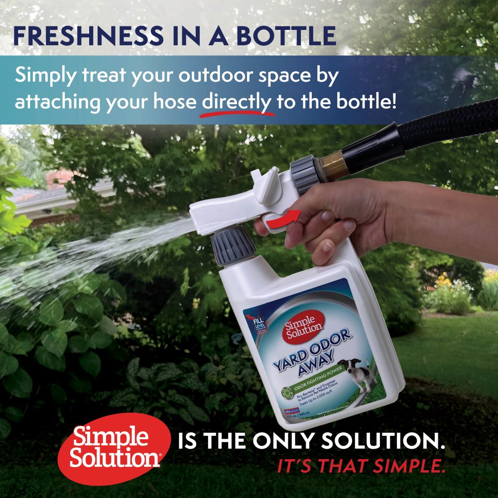 Simple Solution Yard Odor Away spray giardino esterno 5000 piedi