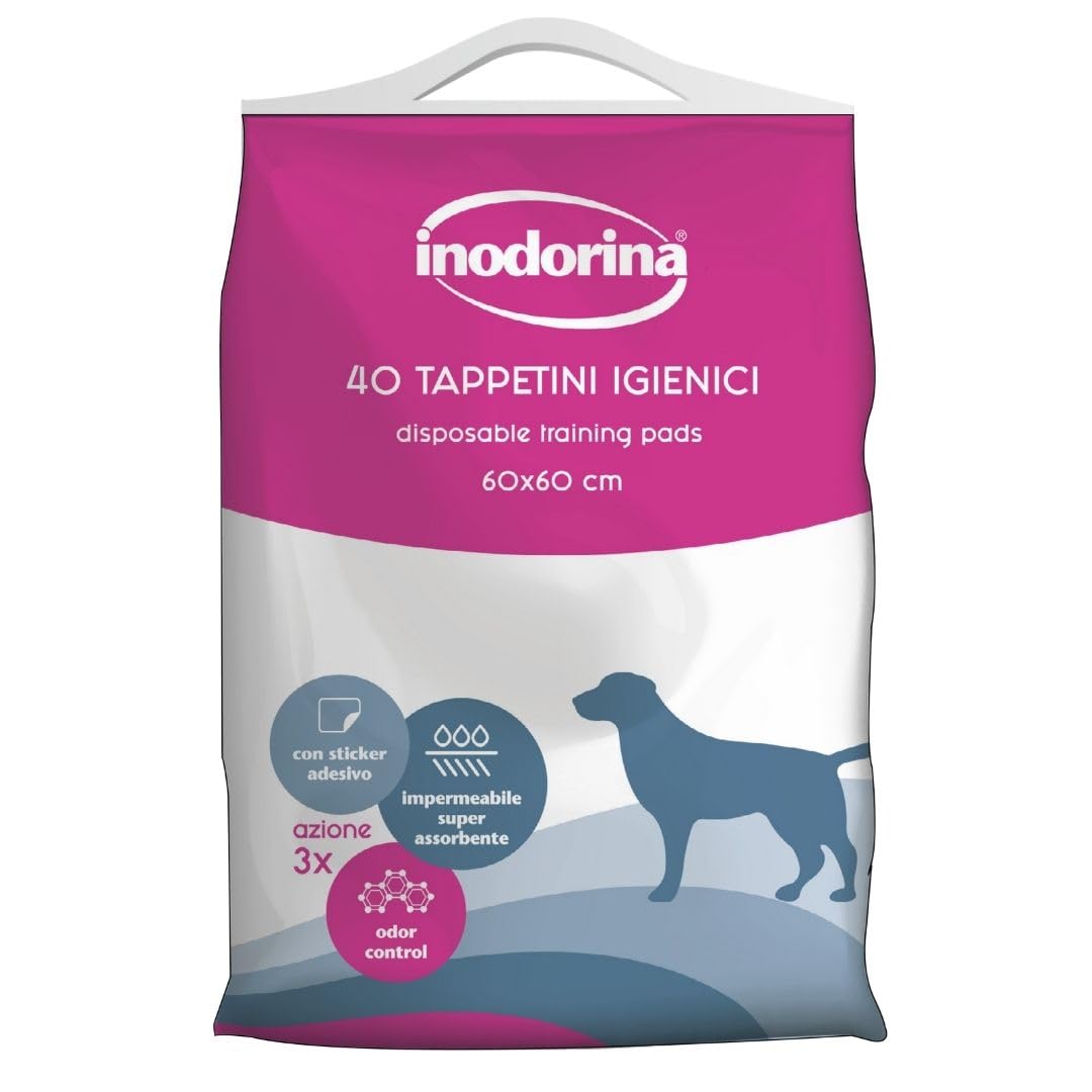 Inodorina Training Tappetini Igienici 60x60 Neutro 40pz