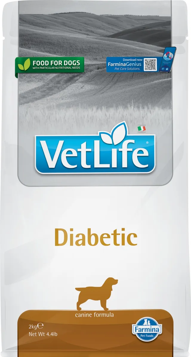 Farmina Vet Life Diabetic crocchette cane adult 2 kg