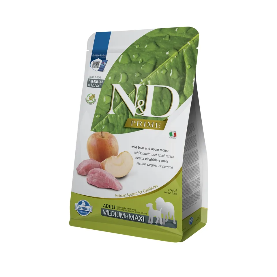 Farmina N&D Prime Cinghiale e Mela Crocchette Cane 2,5 kg