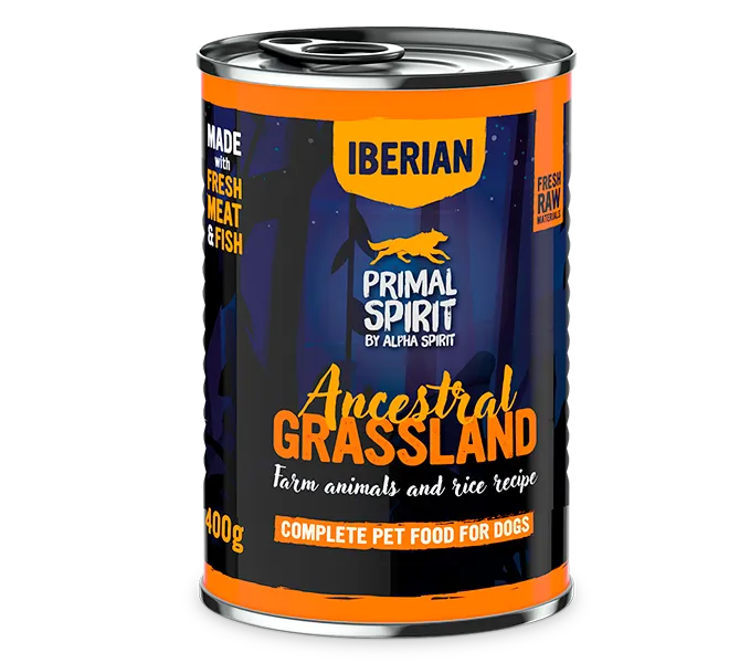 Primal Spirit Ancestral Grassland paté cani maiale