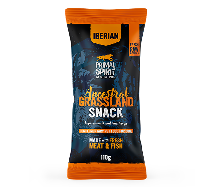 Primal Spirit Iberian snack cani maiale ancestral grass-fed