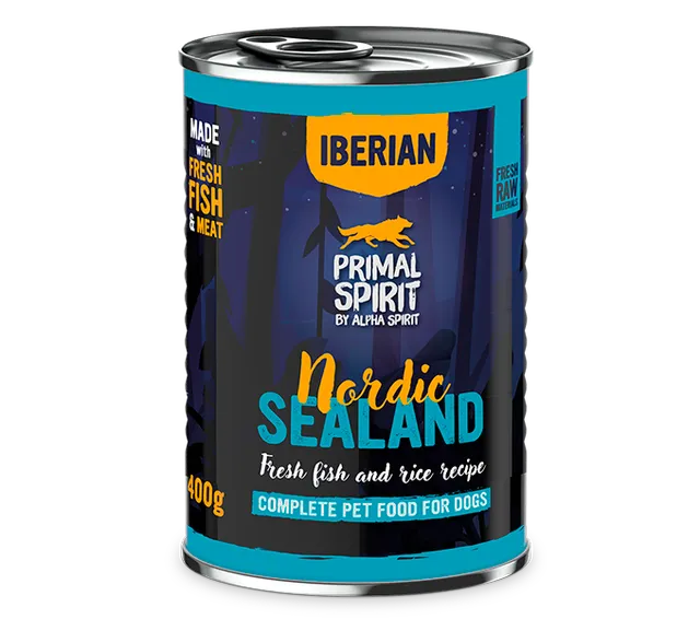 Primal Spirit Nordic Sealand paté cani maiale e pesce