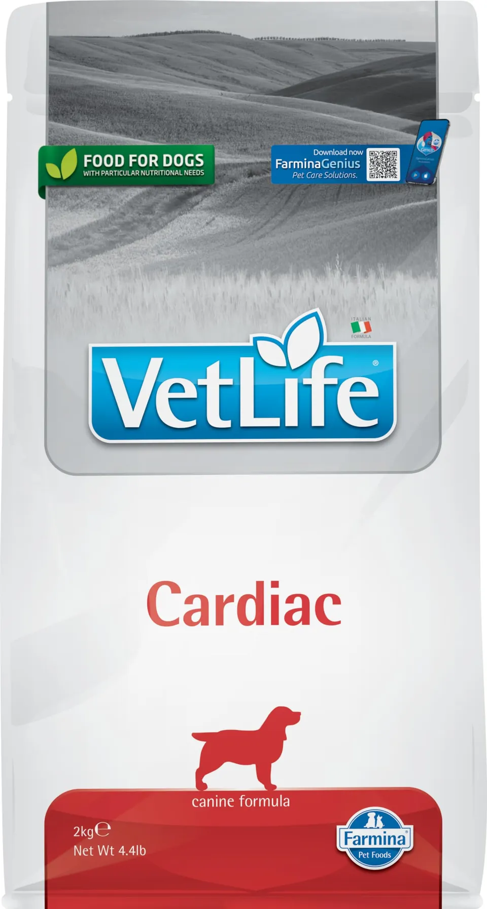 Farmina Vet Life Cardiac Cane Adult 2kg Crocchette Cuore