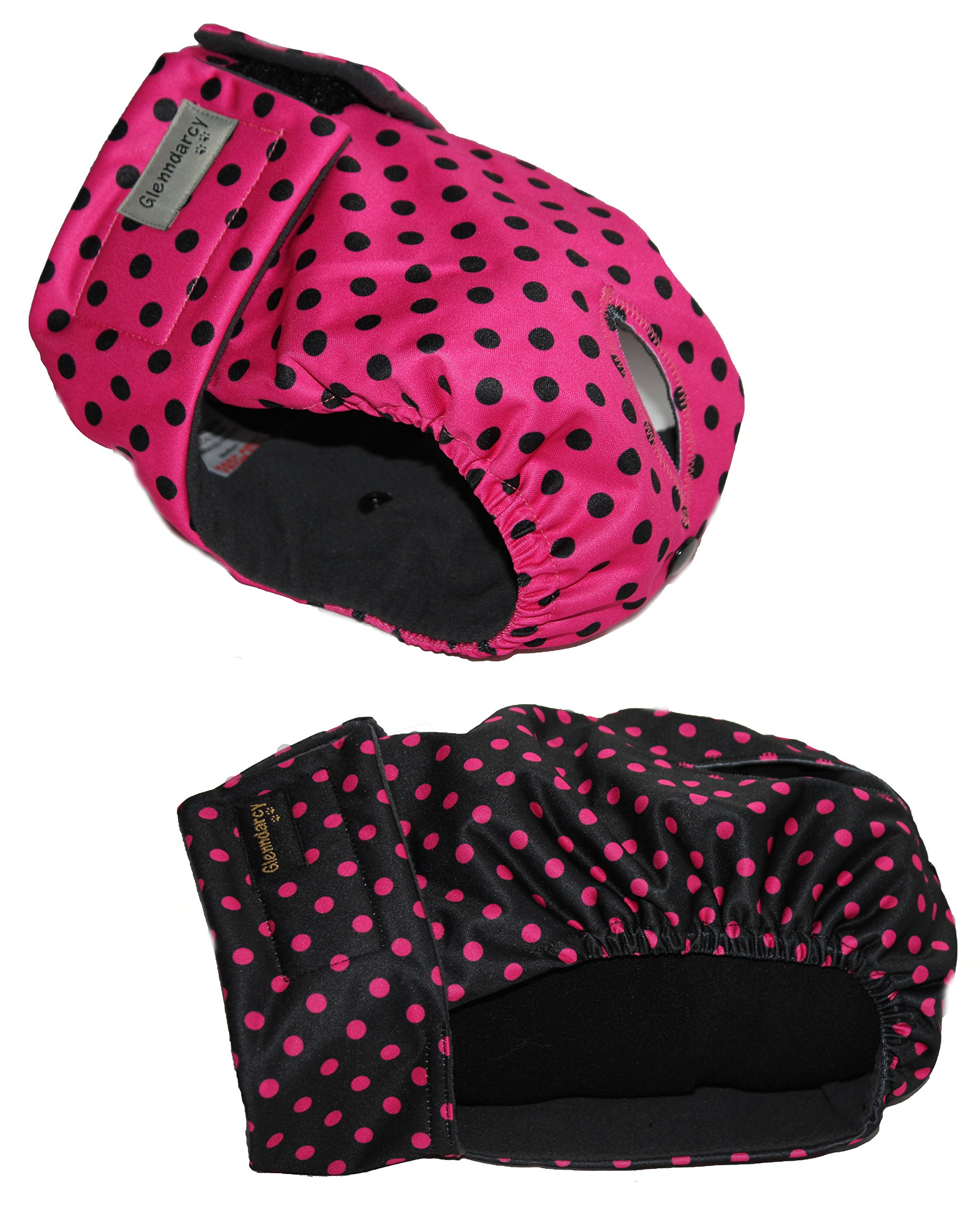 Glenndarcy Dog Season Nappy Mutandine Cane M Lavabili 2 Pezzi
