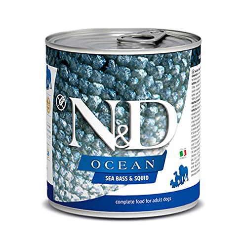 Farmina N&D Ocean Cod Squid crocchette cane merluzzo calamaro