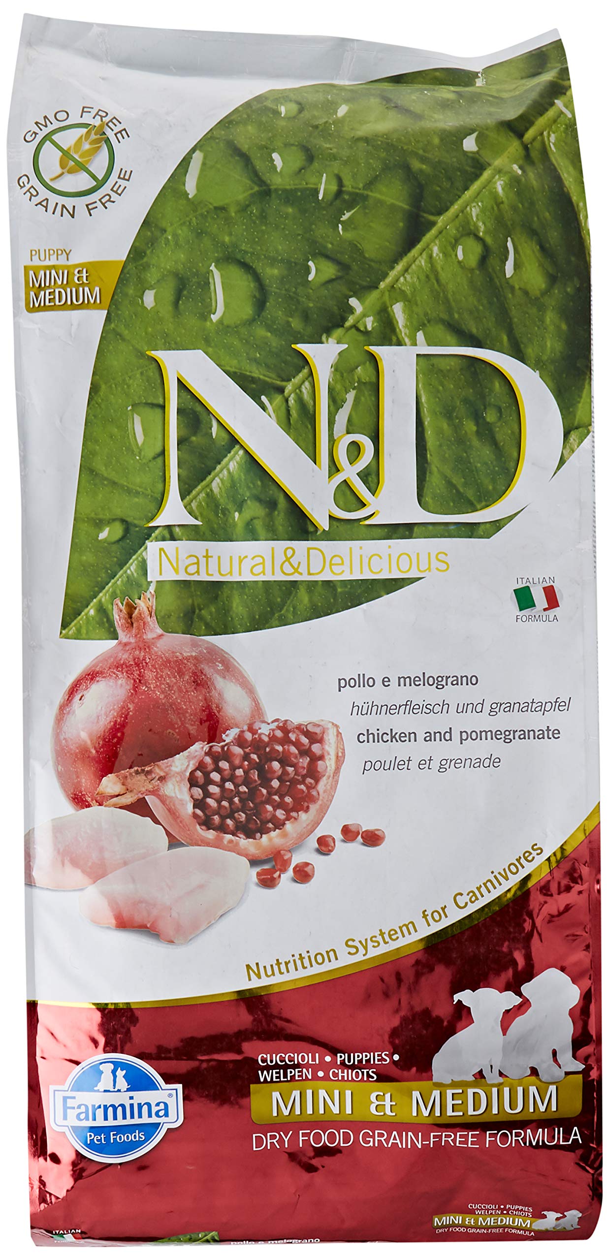 Farmina N&D Prime Puppy crocchette pollo 12,5 kg grain free