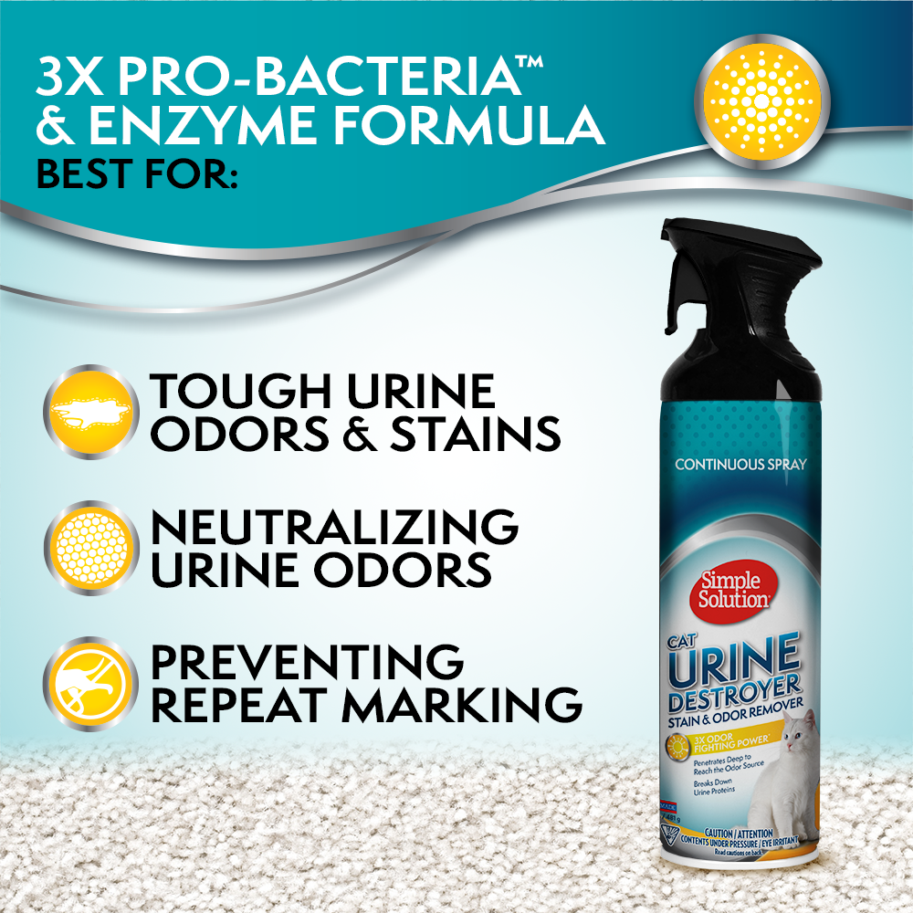 Simple Solution Urine Stains Odors detergente urina gatto enzimatico