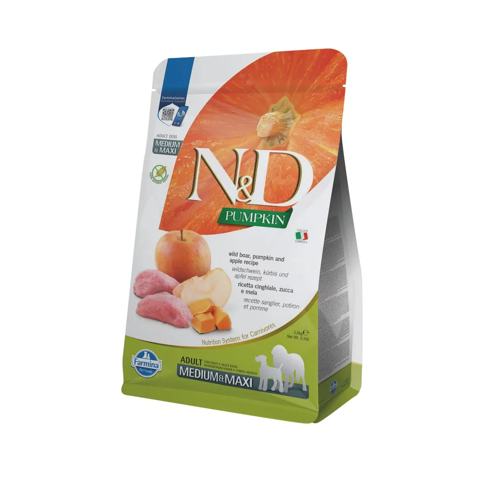 Farmina N&D Pumpkin Cinghiale crocchette 2,5 kg adult