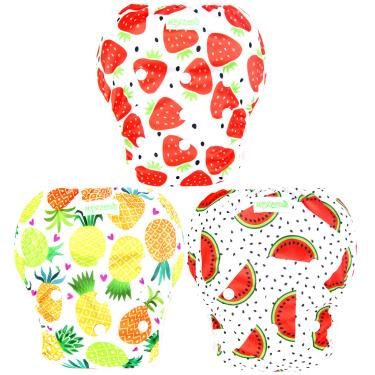 Wegreeco Baby Diapers costume contenitivo 3 pack multi prints