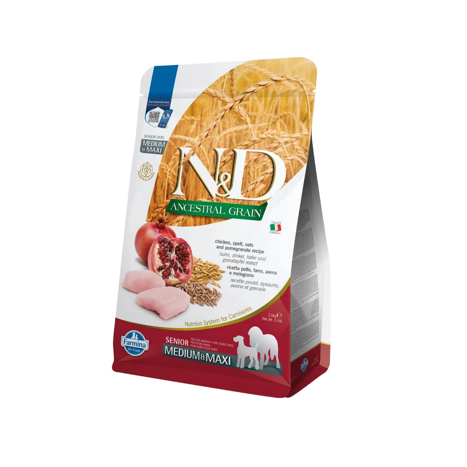 Farmina N&D Ancestral pollo melograno crocchette cane 2,5 kg
