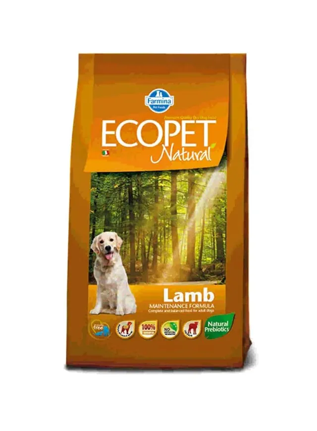 Farmina Ecopet Natural Agnello crocchette cane 12kg