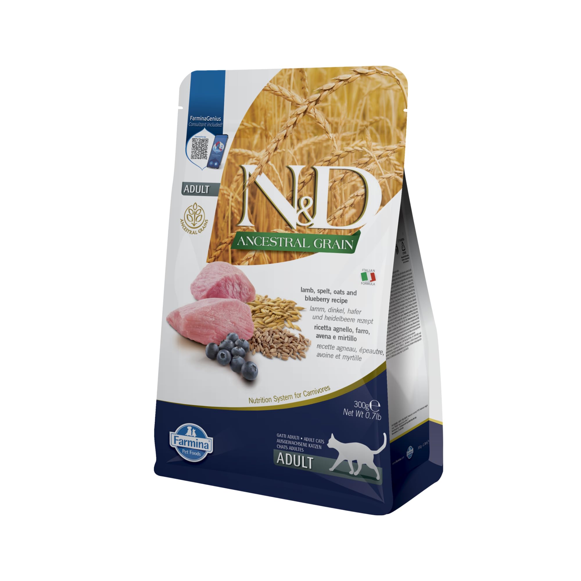Farmina N&D Ancestral Grain Pollo Crocchette Cane Adult Mini 2,5kg