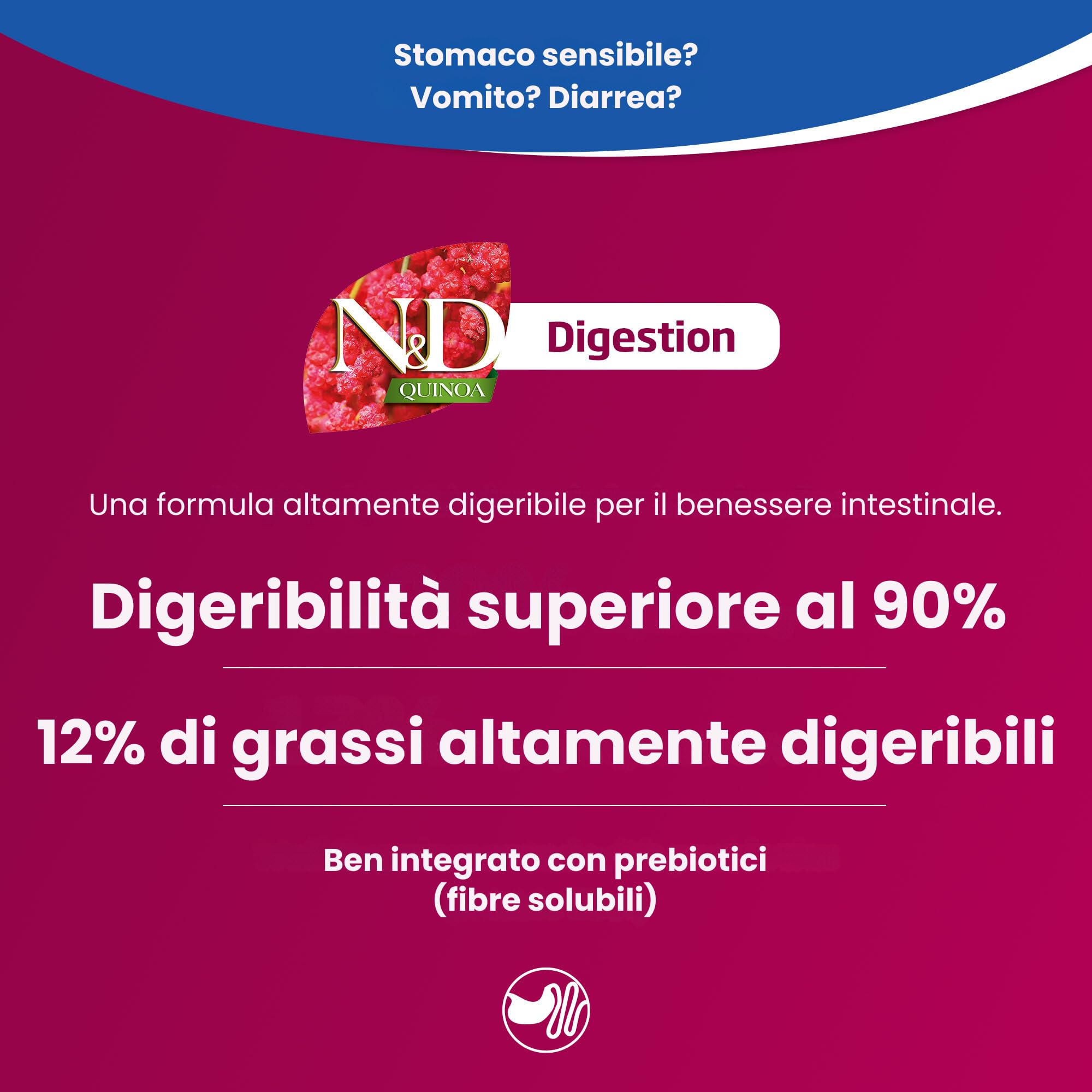 Farmina N&D Quinoa Digestion umido gatto 80 g digestione