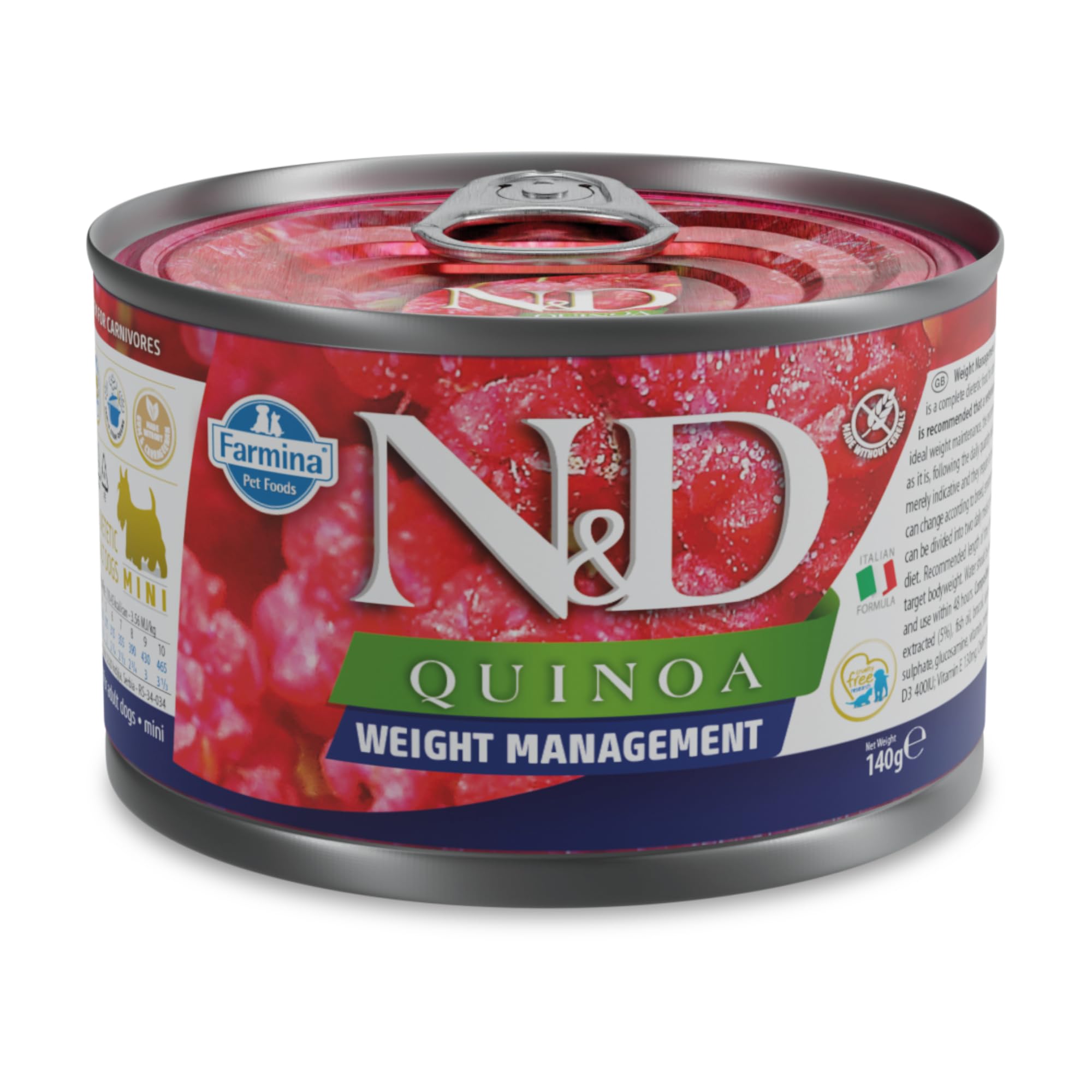 Farmina N&D Quinoa Weight Management Mini crocchette
