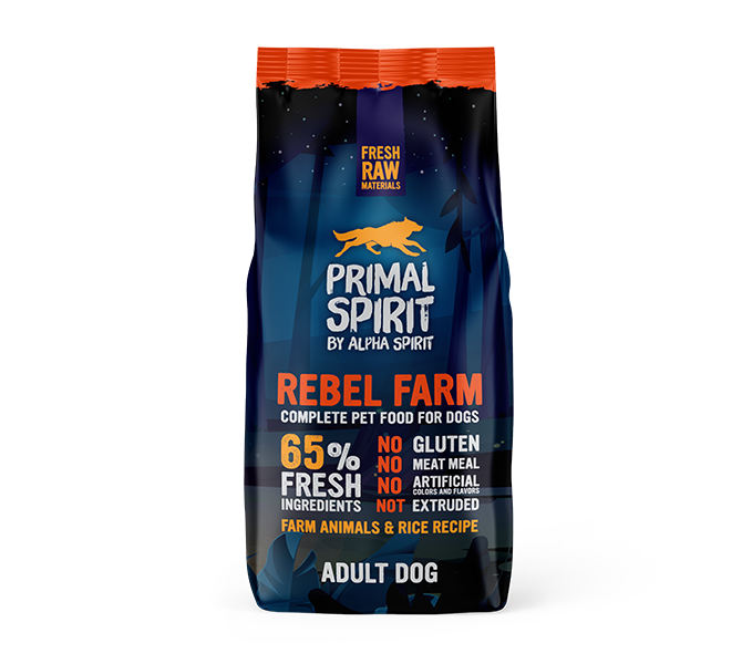 Primal Spirit Packs Rebel Farm Pack Cani Misto Pollo 12kg