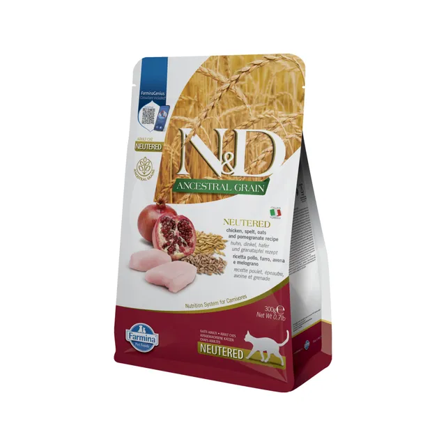 Farmina N&D Ancestral Grain Crocchette Gatto Pollo 300g