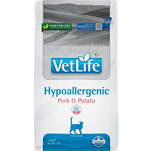 Farmina Vet Life Hypoallergenic Maiale Gatto crocchette 400 g