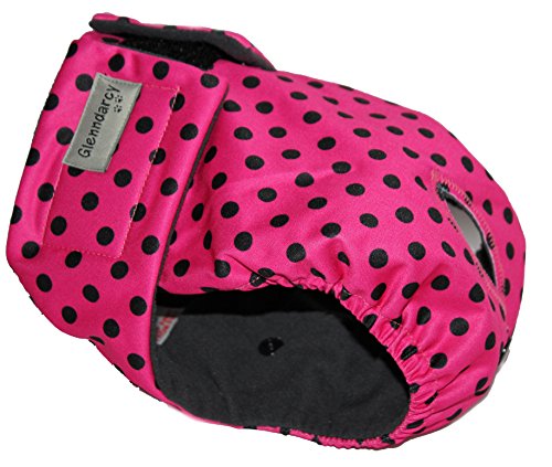Glenndarcy Dog Season Nappy pannolino femmina XL rosa pois