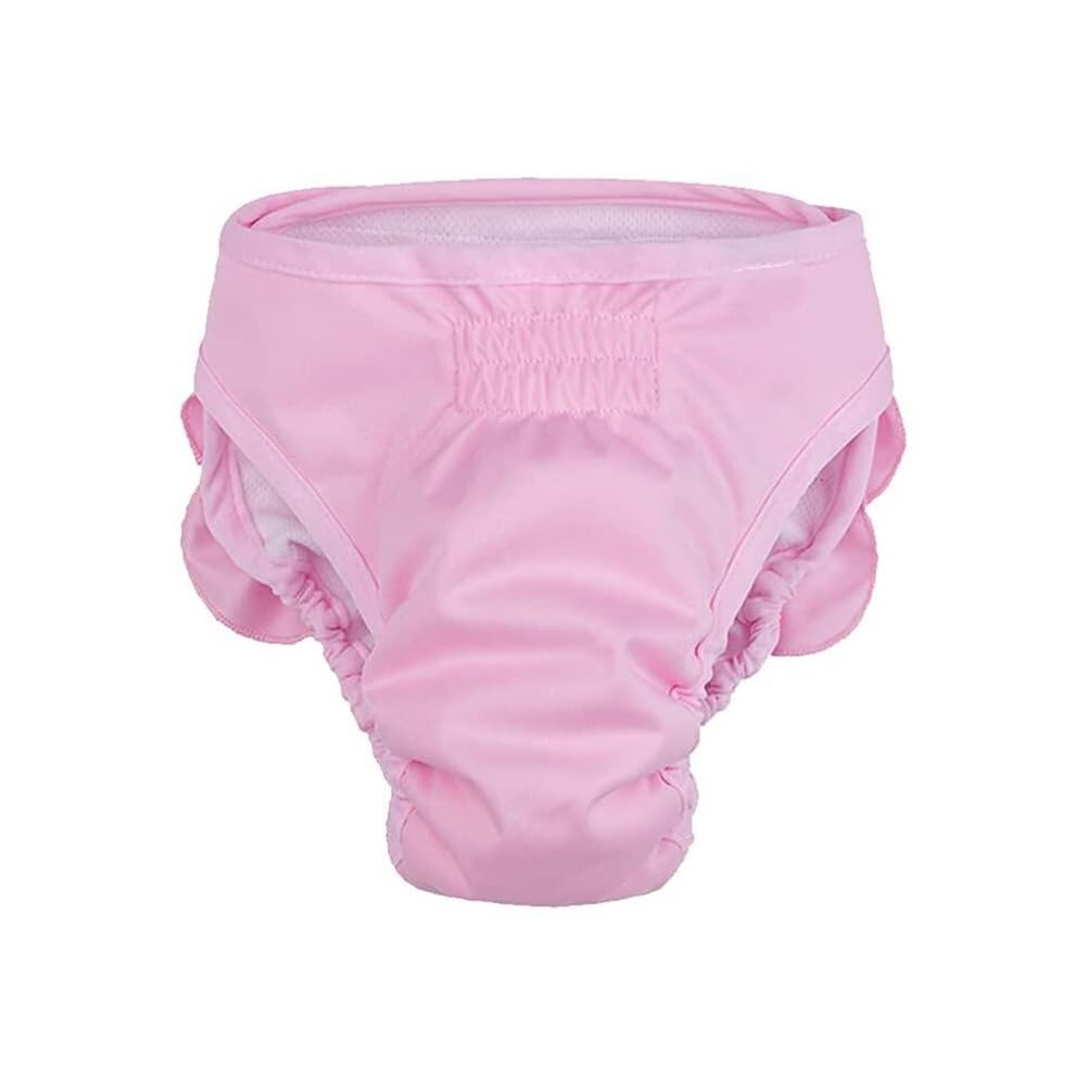 Bepetmia Pannolini lavabili per cani mutandine rosa M 40-50 cm