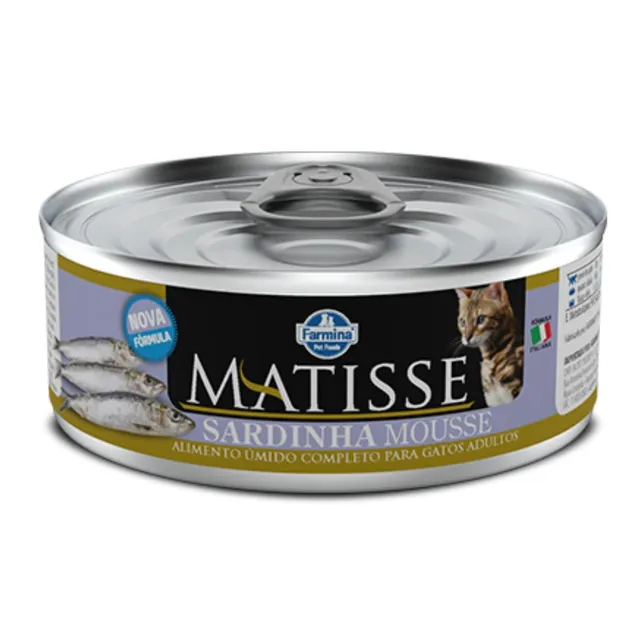 Farmina Matisse mousse sardine cibo umido gatto 85 g