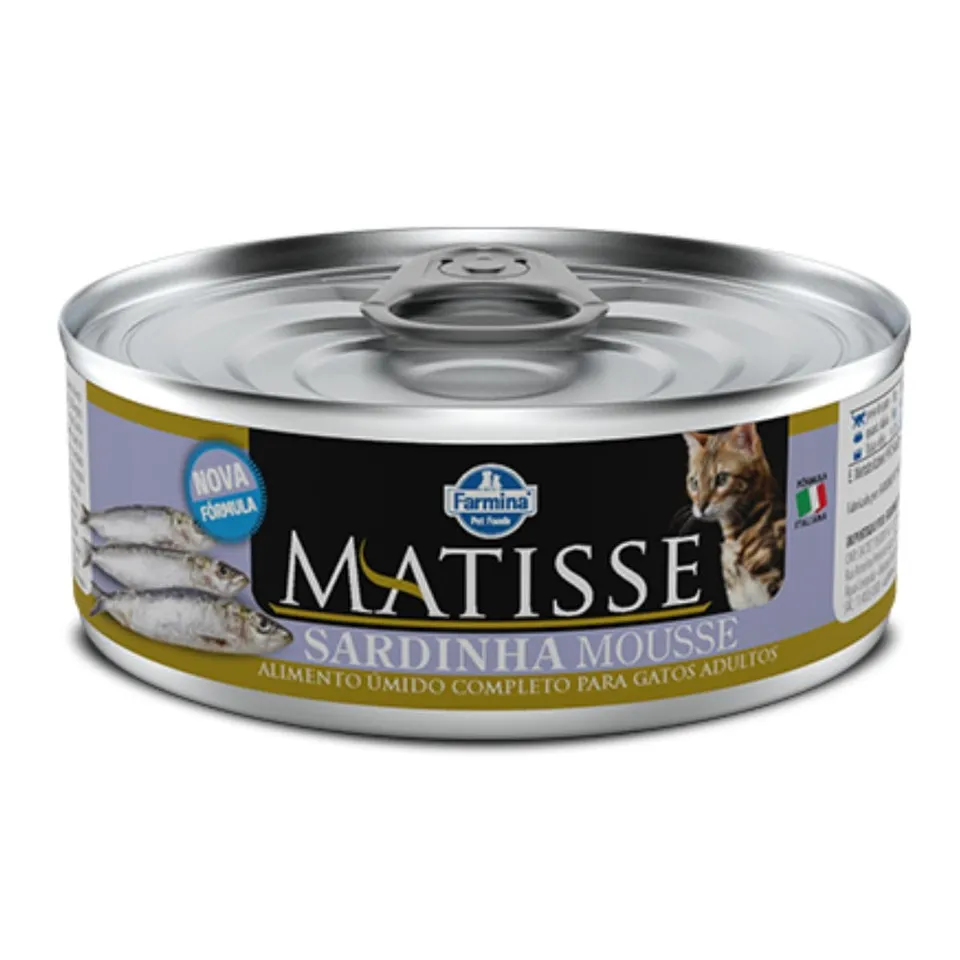 Farmina Matisse mousse sardine cibo umido gatto 85 g