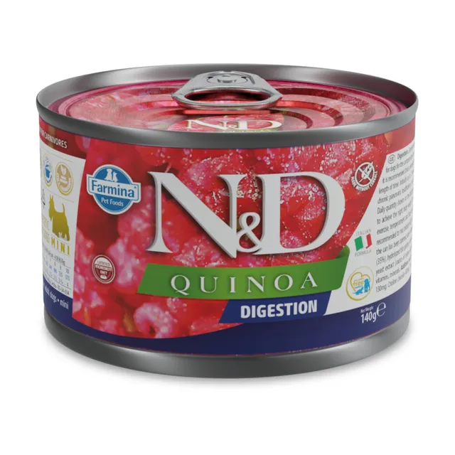 Farmina N&D Quinoa Digestion umido cane mini 140g