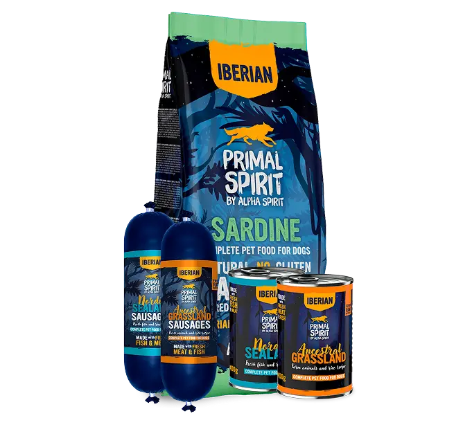 Primal Spirit Packs Iberian Sardine pack misto cane