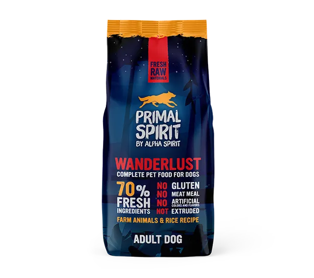 Primal Spirit 70% Wanderlust Crocchette Cani Pollo 1kg