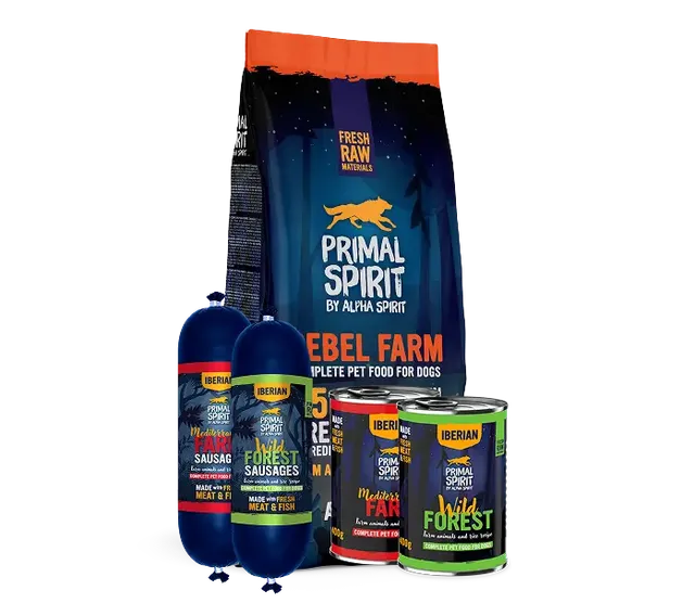 Primal Spirit Packs Rebel Farm Pack Cani Misto Pollo 12kg