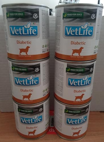 Farmina Vet Life umido cane Diabetic 300g set 6pz