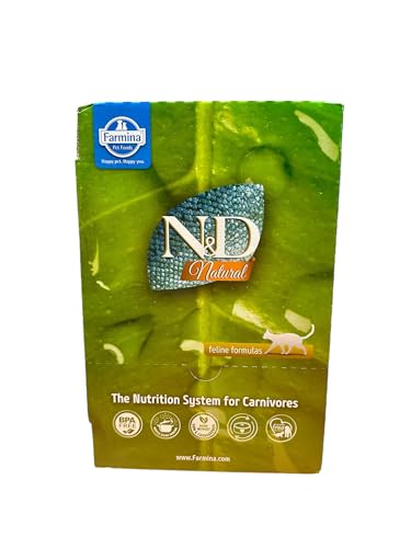 Farmina N&D Natural Tonno Salmone umido gatto 24x70g