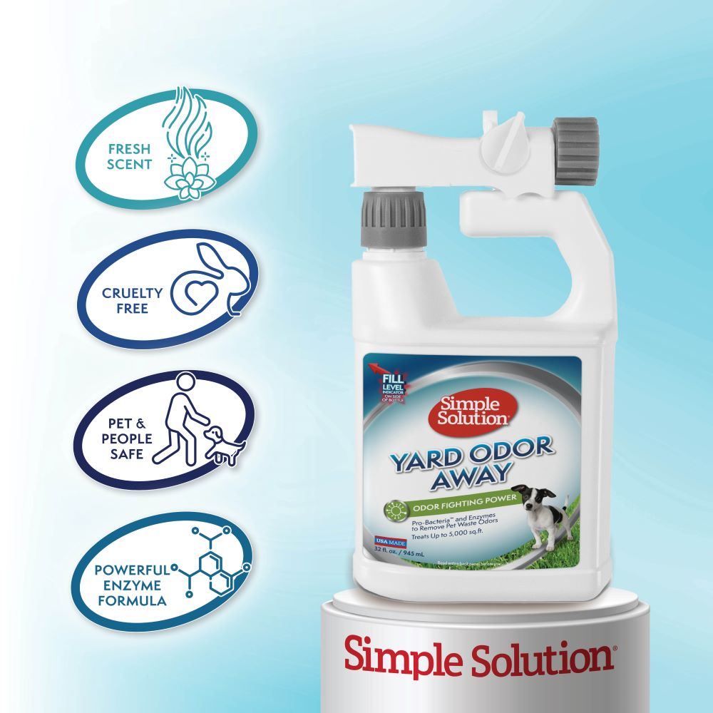 Simple Solution Yard Odor Away spray giardino esterno 5000 piedi