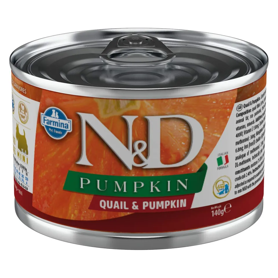Farmina N&D Pumpkin Quaglia e Zucca Crocchette Mini