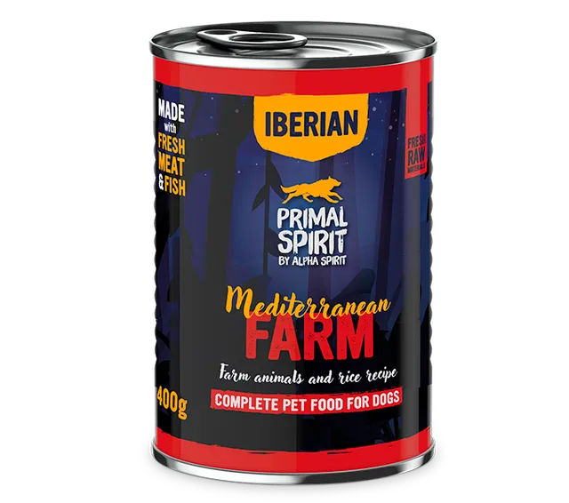 Primal Spirit Mediterranean Farm patè cani pollo 50% pollo