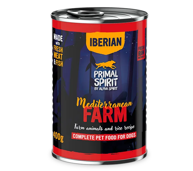 Primal Spirit Mediterranean Farm patè cani pollo 50% pollo