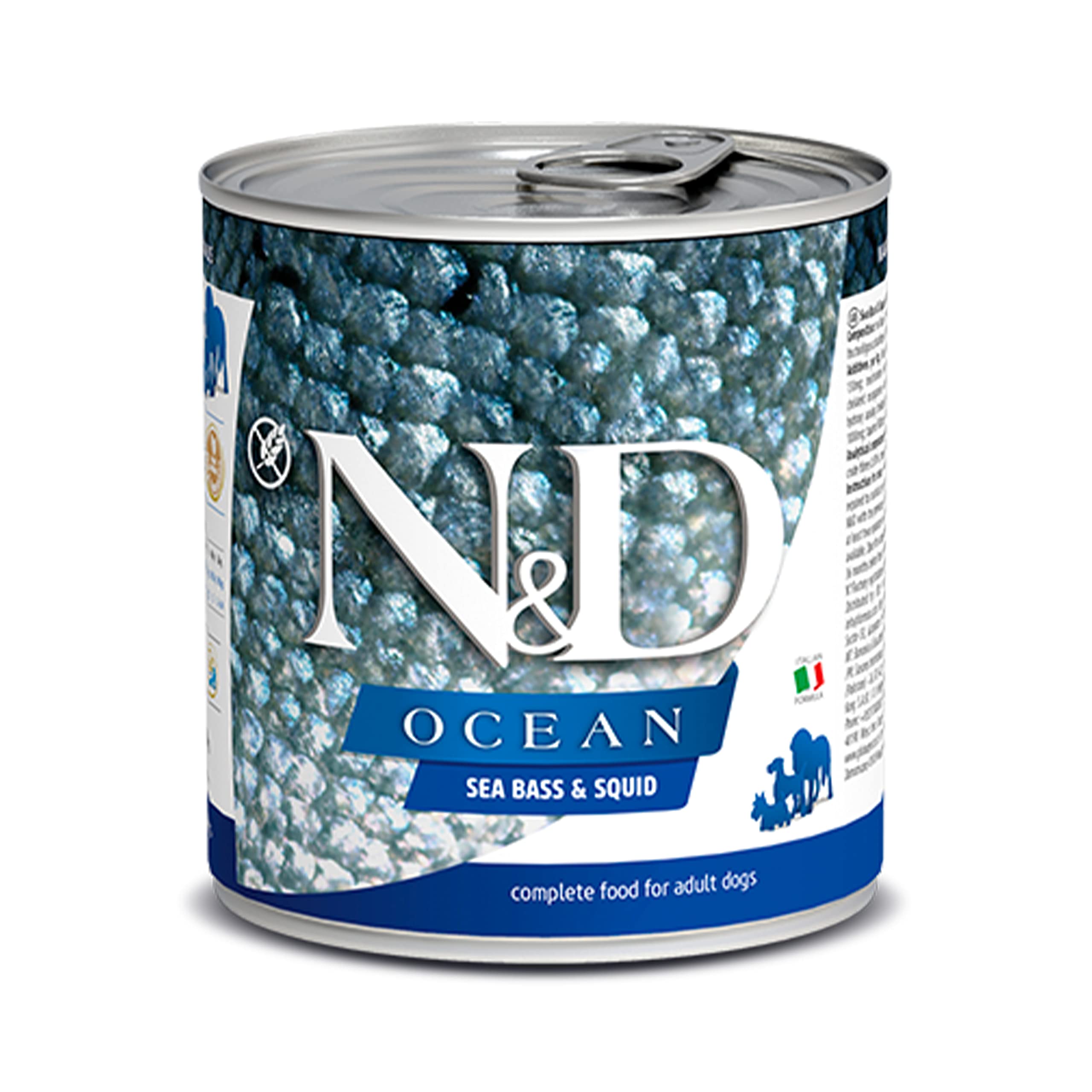 Farmina N&D Ocean Cod Squid crocchette cane merluzzo calamaro