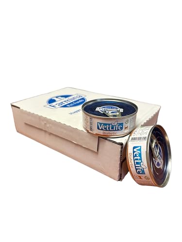 Farmina Vet Life Diabetic cibo umido gatto 12x85g