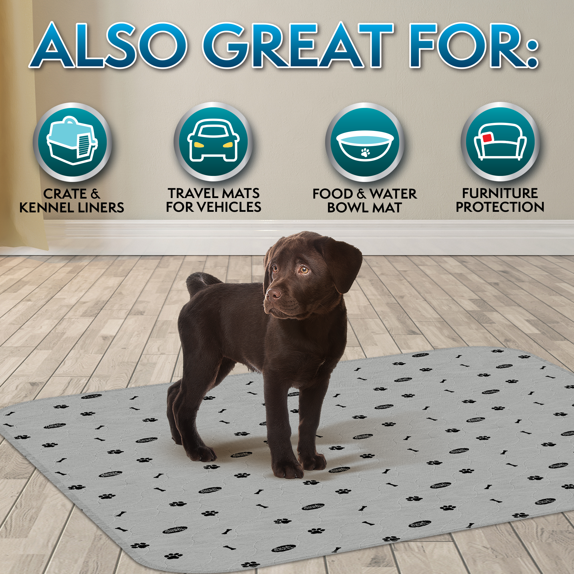 Simple Solution Washable Pads tappetino lavabile cani assorbente