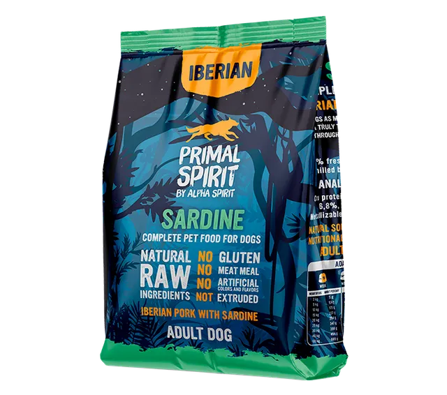 Primal Spirit Iberian Sardine crocchette cani 1 kg sardina