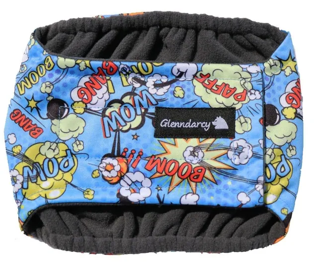 Glenndarcy Dog Belly Bands fascia cane maschio Kaboom M