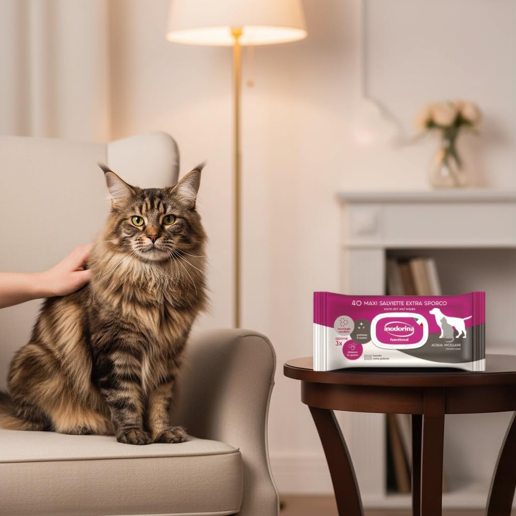 Inodorina Salviette Extra Sporco Cane Gatto Micellari 480 pz