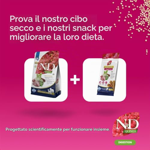 Farmina N&D Quinoa Fresh Breath Treat agnello 15 pezzi alito