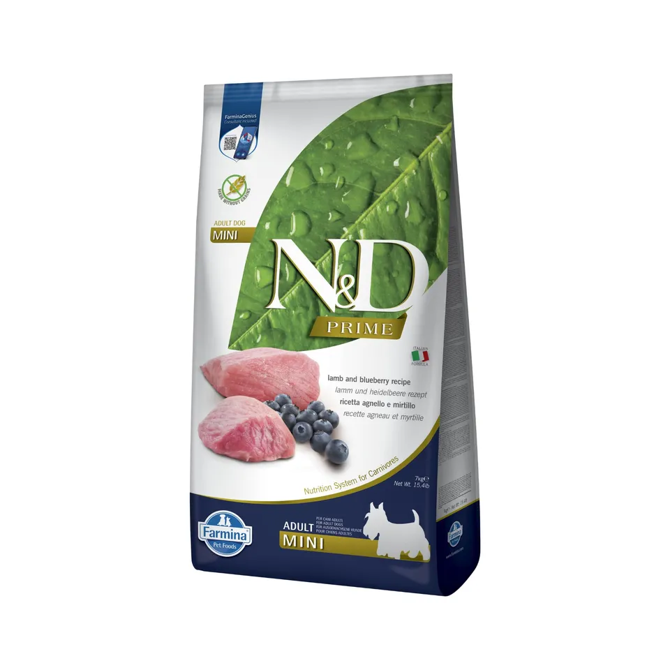 Farmina N&D Prime Agnello Crocchette Adult Mini 7 kg