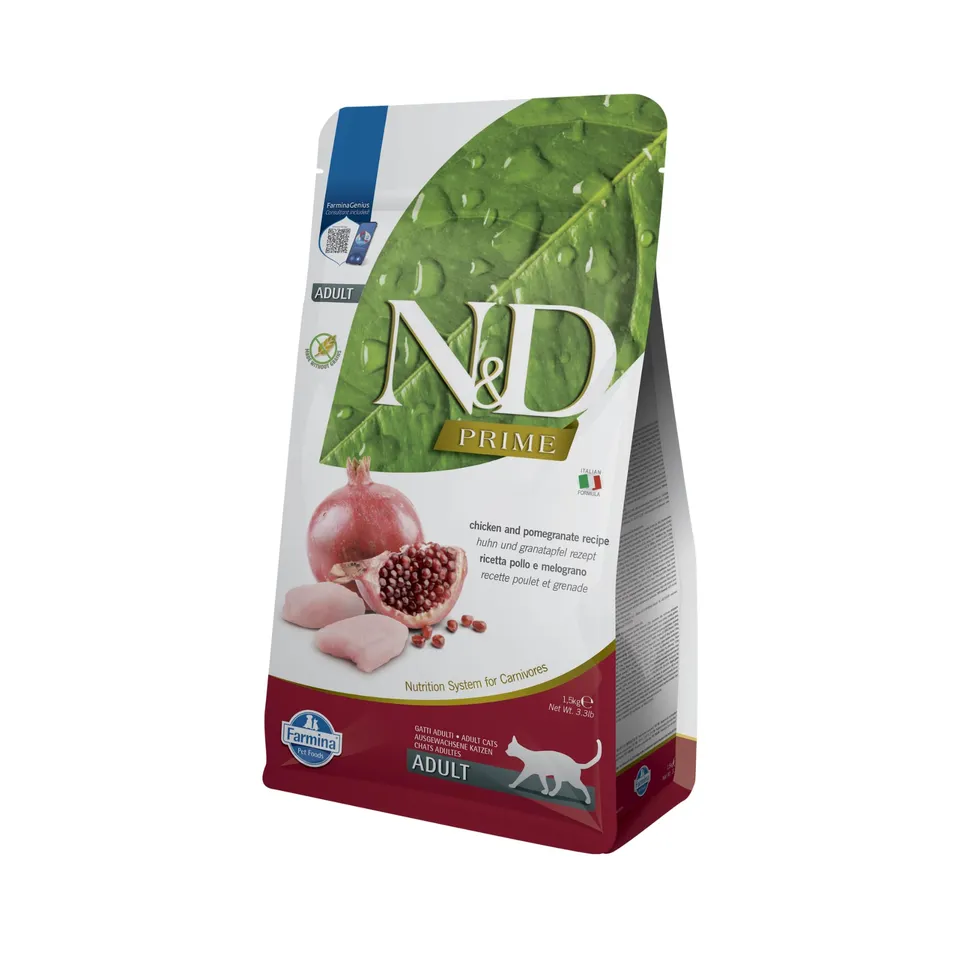 Farmina N&D Prime Adult crocchette gatto pollo melograno 1,5kg