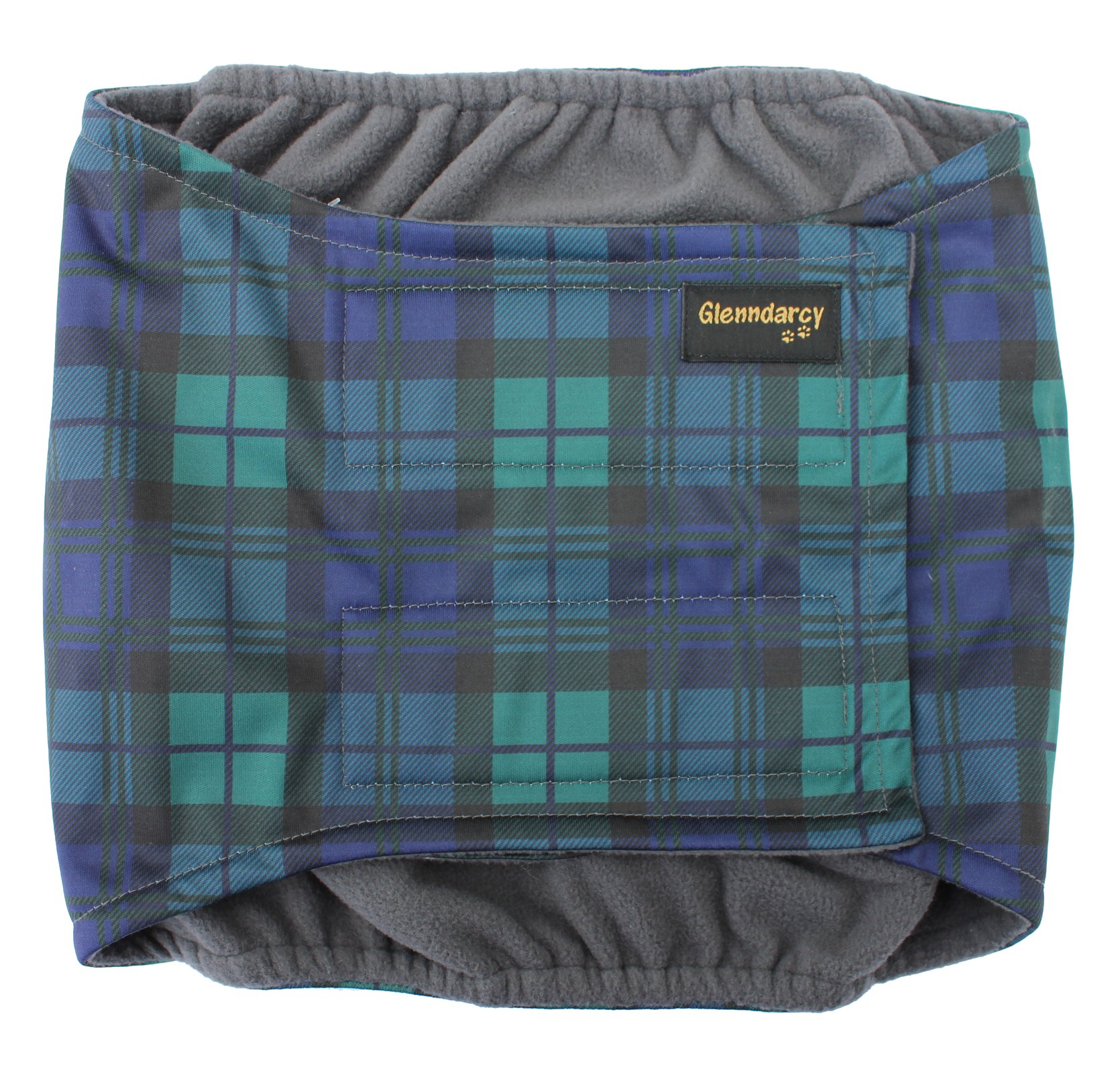 Glenndarcy Dog Season Nappy fascia cane Black Watch Medium