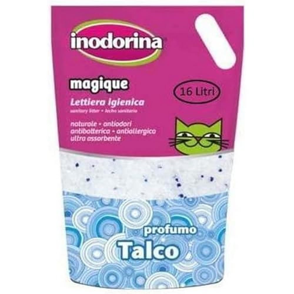 Inodorina Magique Lettiera Silicea Gatti Talco 5 L