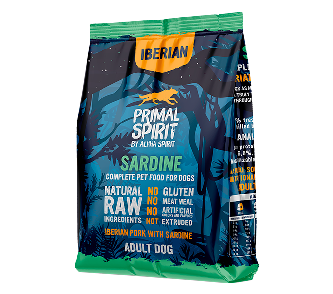 Primal Spirit Iberian Sardine crocchette cani 1 kg sardina
